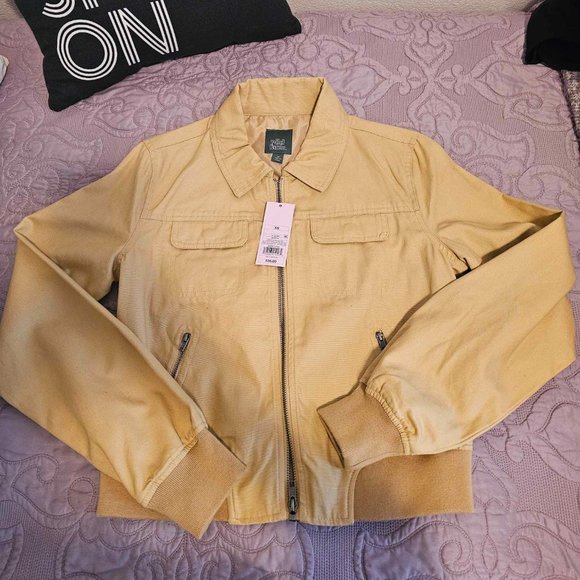 wild fable Jackets & Blazers - Wild fable tan jacket X-small